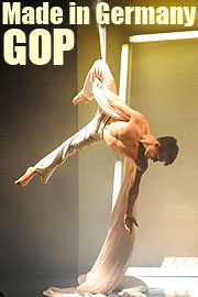 „Made in Germany“.  Das Programm des GOP Variete-Theaters München vom 07.01.-28.02.2010 (Foto: Ingrid Grossmann)